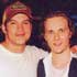 Jonathan with friend and former tv-brother Tyler Christopher